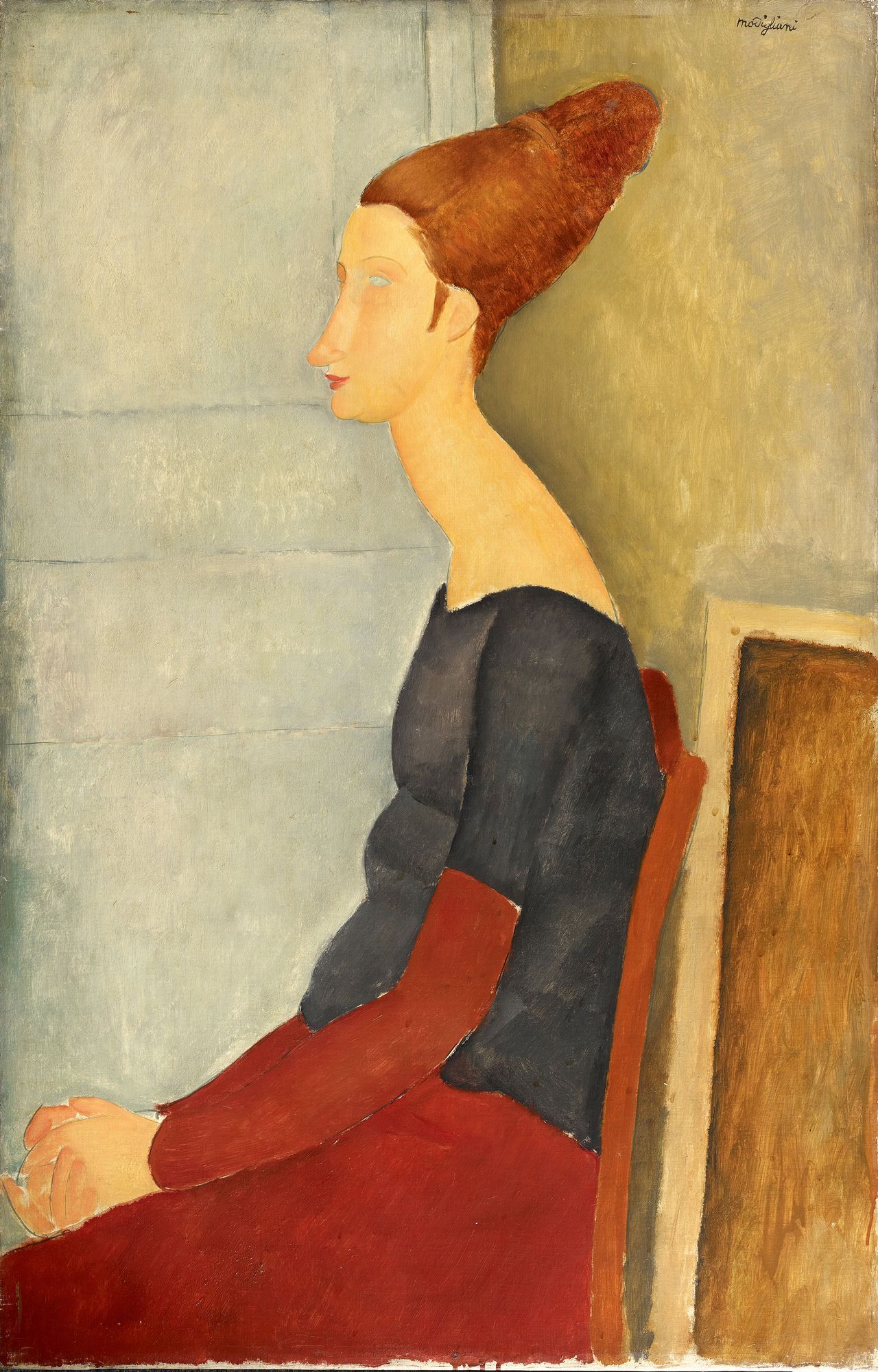 Amedeo Modigliani: Portrét Jeanne Hébuterneové