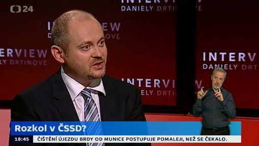 Michal Hašek v interview Daniely Drtinové