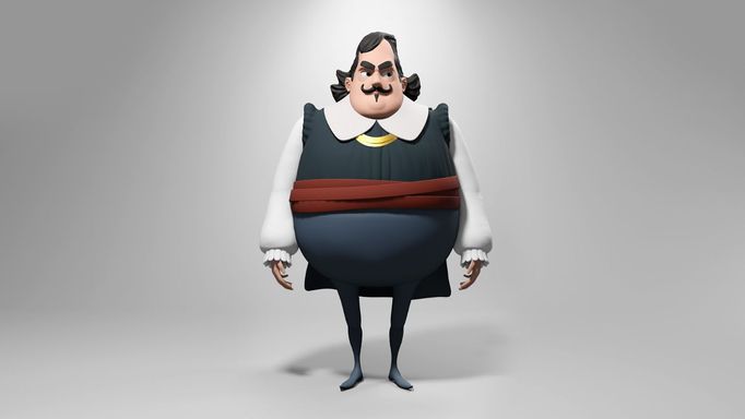 Ukázka z animované Pyšné princezny.