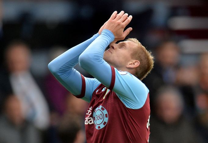 fotbal, anglická liga 2018/2019, Burnley - Bournemouth, Matěj Vydra