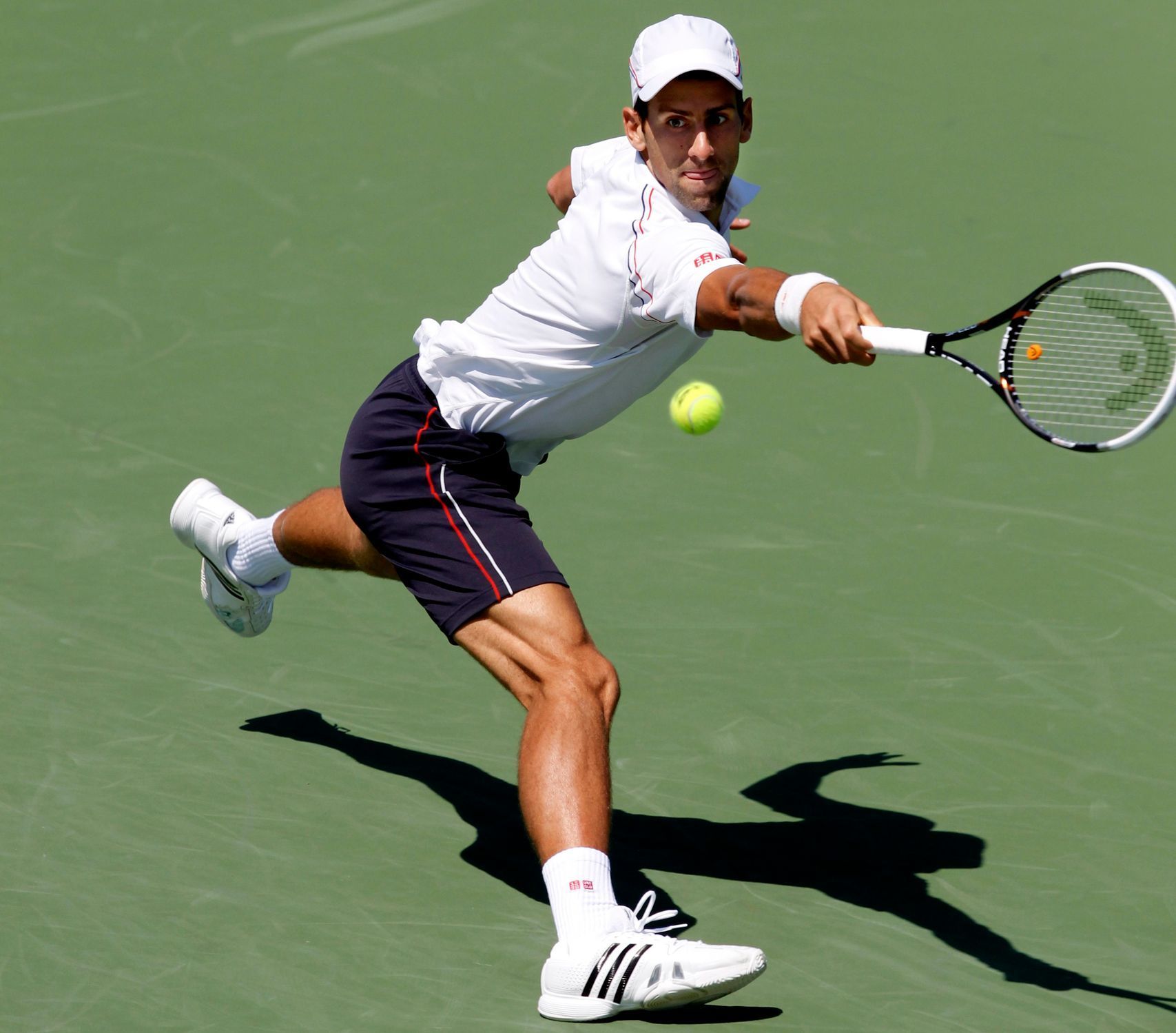 Srb Novak Djokovič na tenisovém turnaji v Cincinnati