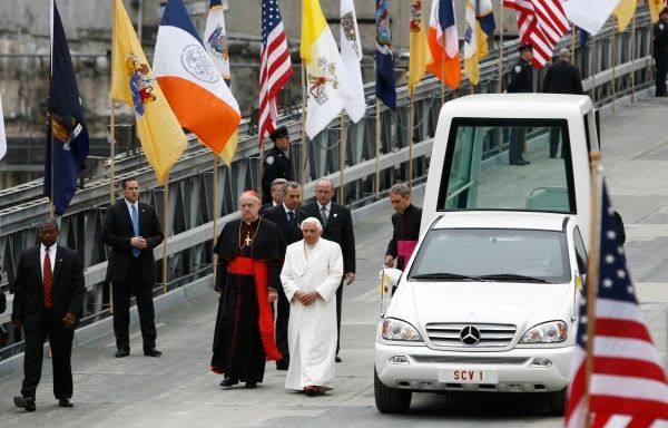 Papež na Ground Zero