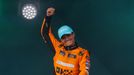 Lando Norris z McLarenu slaví triumf ve VC Miami F1 2024