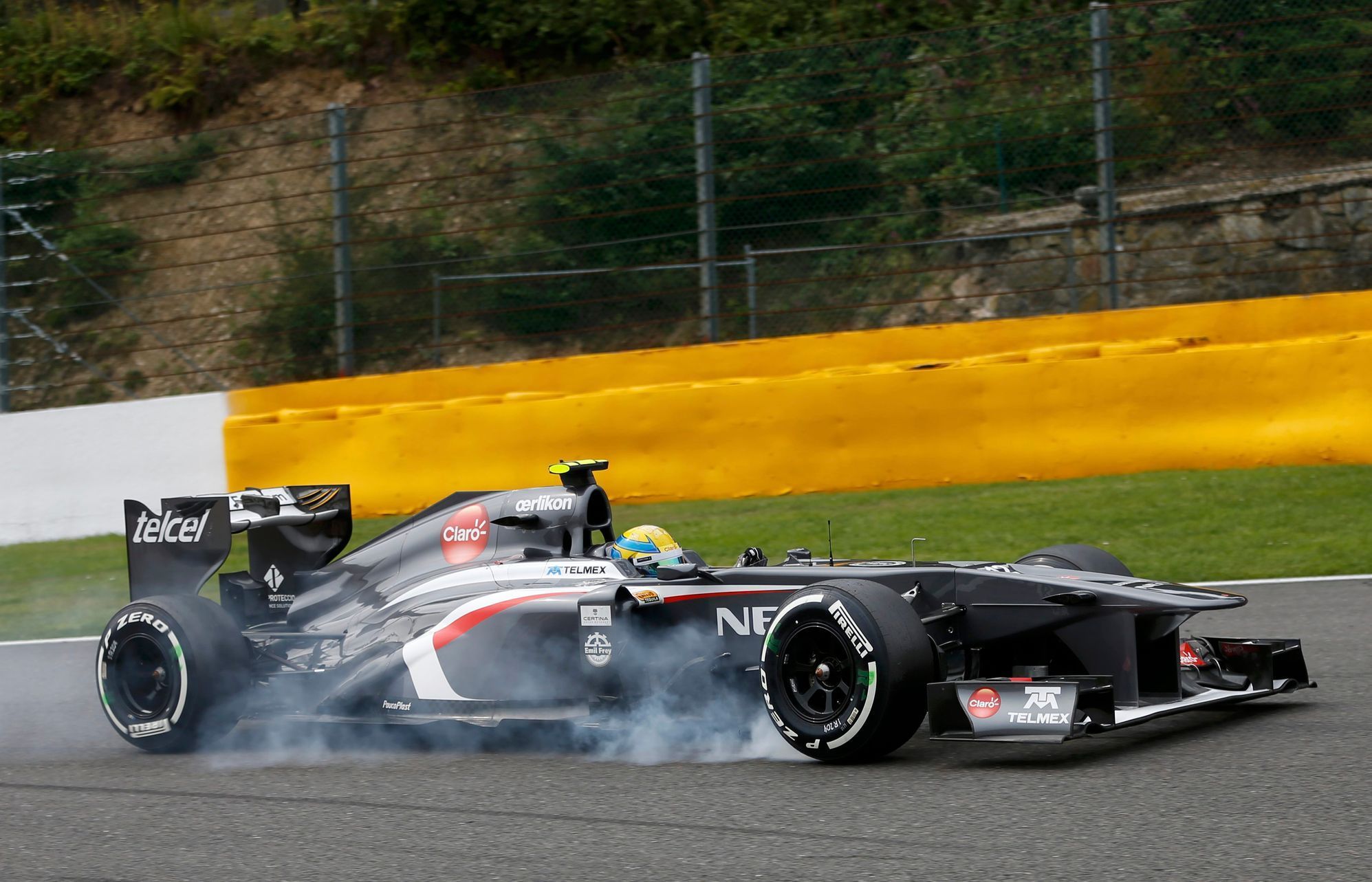 Formule 1, VC Belgie 2013: Esteban Gutiérrez, Sauber