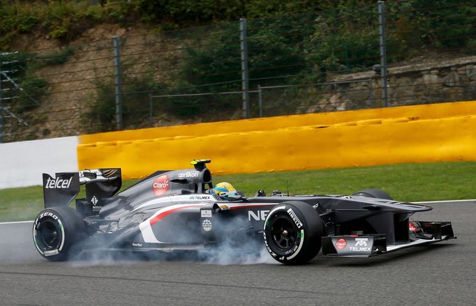 Formule 1, VC Belgie 2013: Esteban Gutiérrez, Sauber