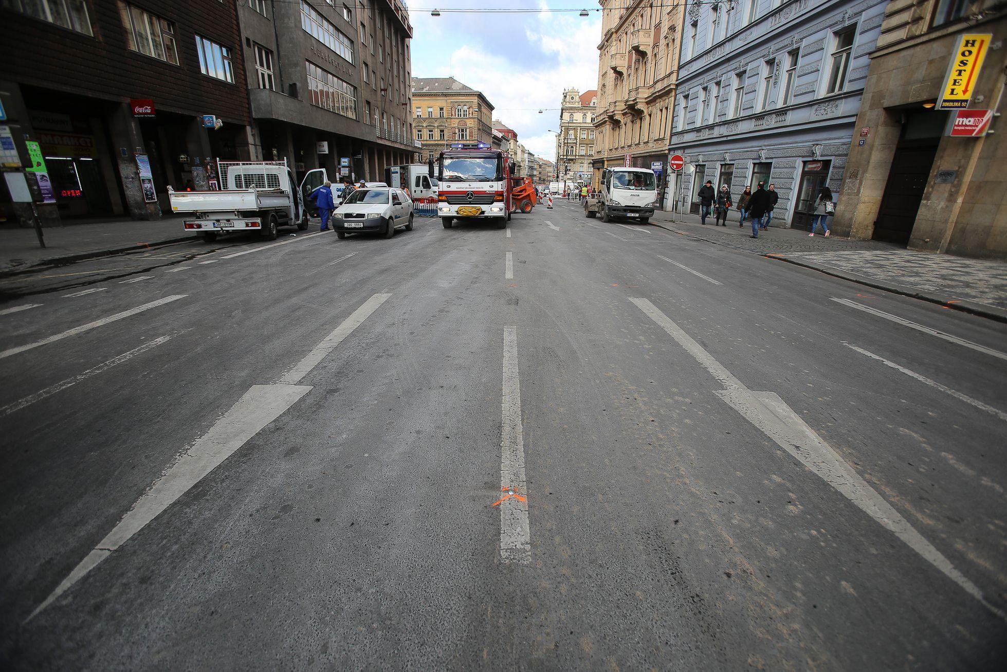 Kolaps dopravy v Praze - zeditované fotky