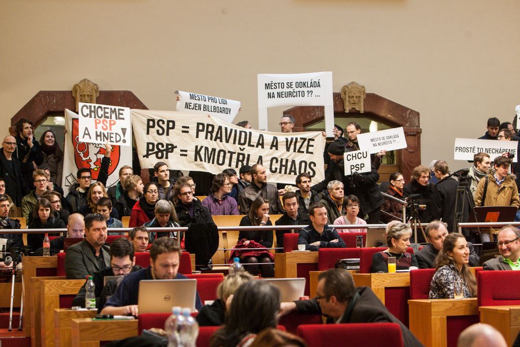 Demonstrace za zachování PSP