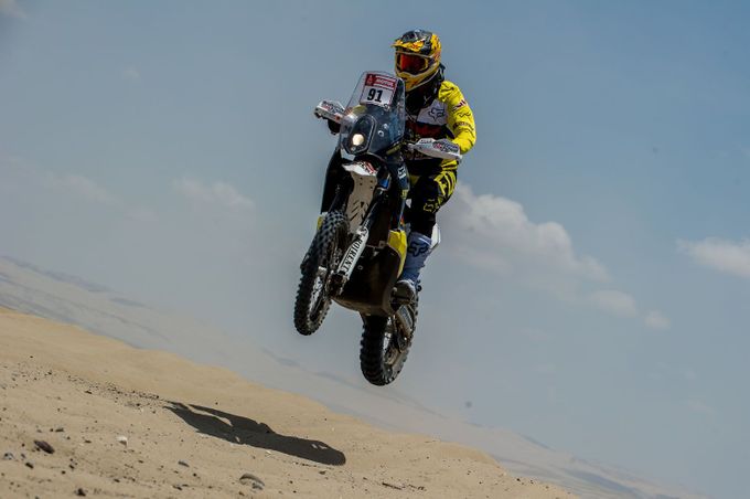 Rallye Dakar 2018, 2. etapa: Jan Brabec, Husqvarna