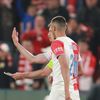 Slávisté s pokyny v posledních minutách zápasu 2. kola nadstavby F:L Slavia Praha - Viktoria Plzeň