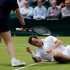 Radek Štěpánek v 1. kole Wimbledonu 2016