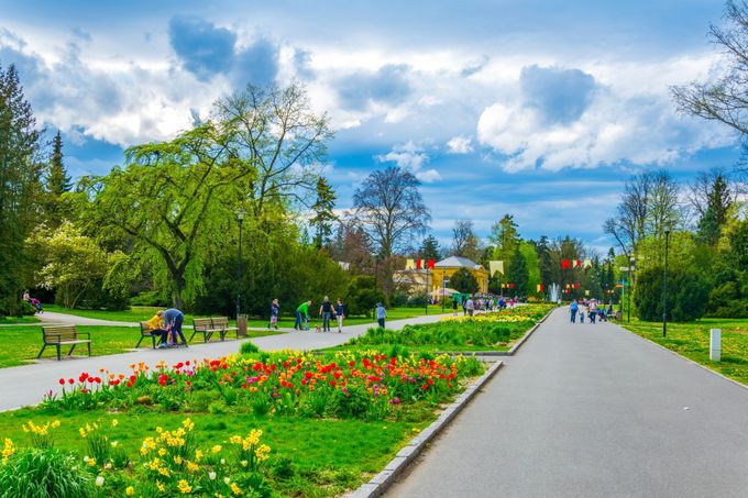 Olomouc, park