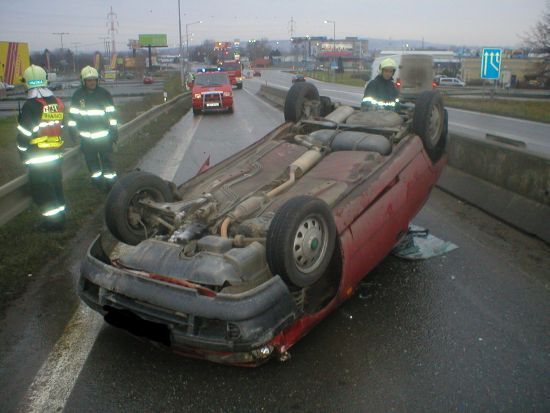 Nehoda felicie na Brněnsku