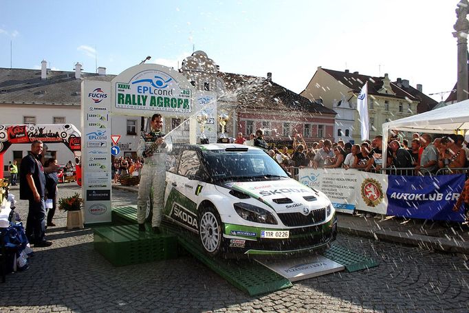 EPLcond Rally Agropa Pačejov 2013: Esapekka Lappi, Škoda Fabia S2000