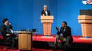 Oct. 2, 2012 "The President talks with Ron Klain during debate preparations in Henderson, Nev. Sen. John Kerry, D-Mass., background, played the role of Gov. Mitt Romney during the prep sessions."