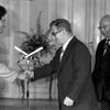 Muammar Kaddáfí, Lubomír Štrougal a Gustáv Husák 1978