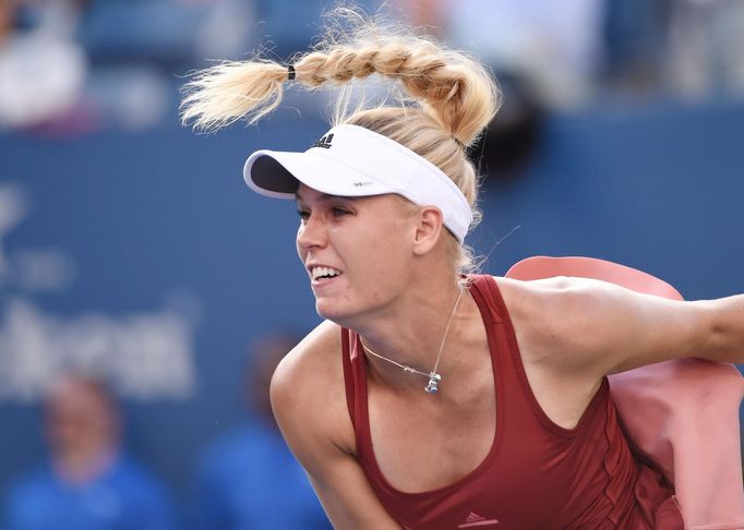 Caroline Wozniacká ve finále US Open