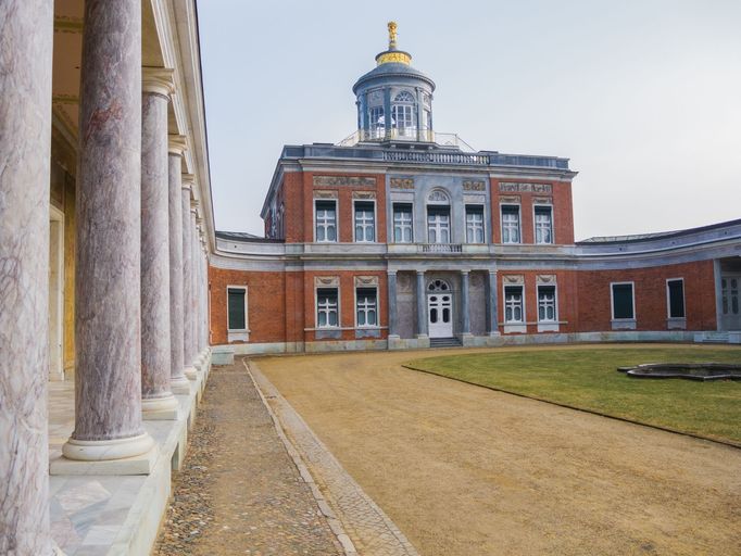 Marmorpalais v Postupimi. I za něj chtějí Hohenzollernové odškodné.