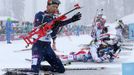 Soči 2014, biatlon hromadný start M: Ole Einar Björndalen