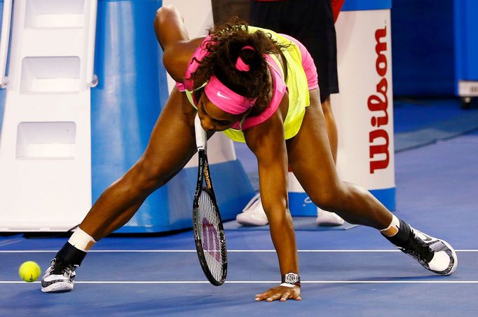 Serena Williamsová ve finále s Mariíí Šarapovovou