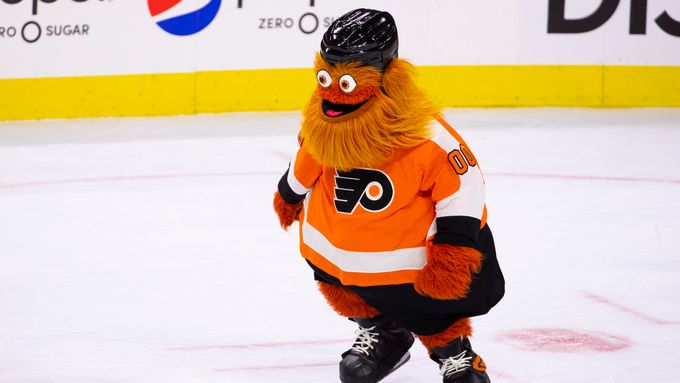 Gritty, maskot hokejistů Philadelphie