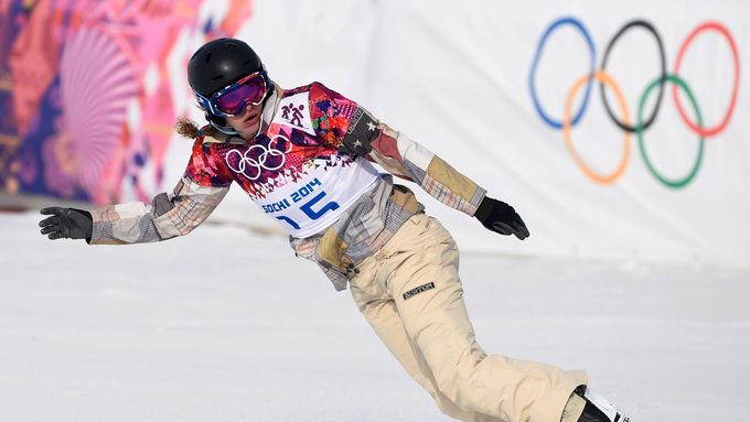 Lindsey Jacobellisová na olympiádě v Soči 2014