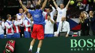 Šňůra výher - Češi by v Srbsku mohli získat v Davis Cupu už devátou výhru v řadě. Naposledy prohráli první kolo proti Kazachstánu v roce 2011. Od té doby jedou rekordní jízdu.