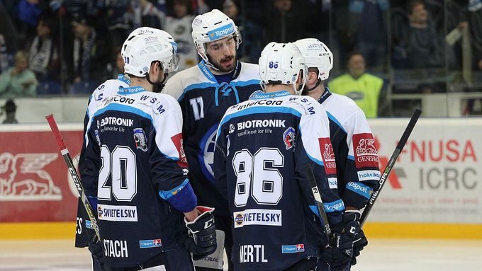 Plzeňští hokejisté vyválčili v Brně první bod a mohou dumat nad pokračováním série.