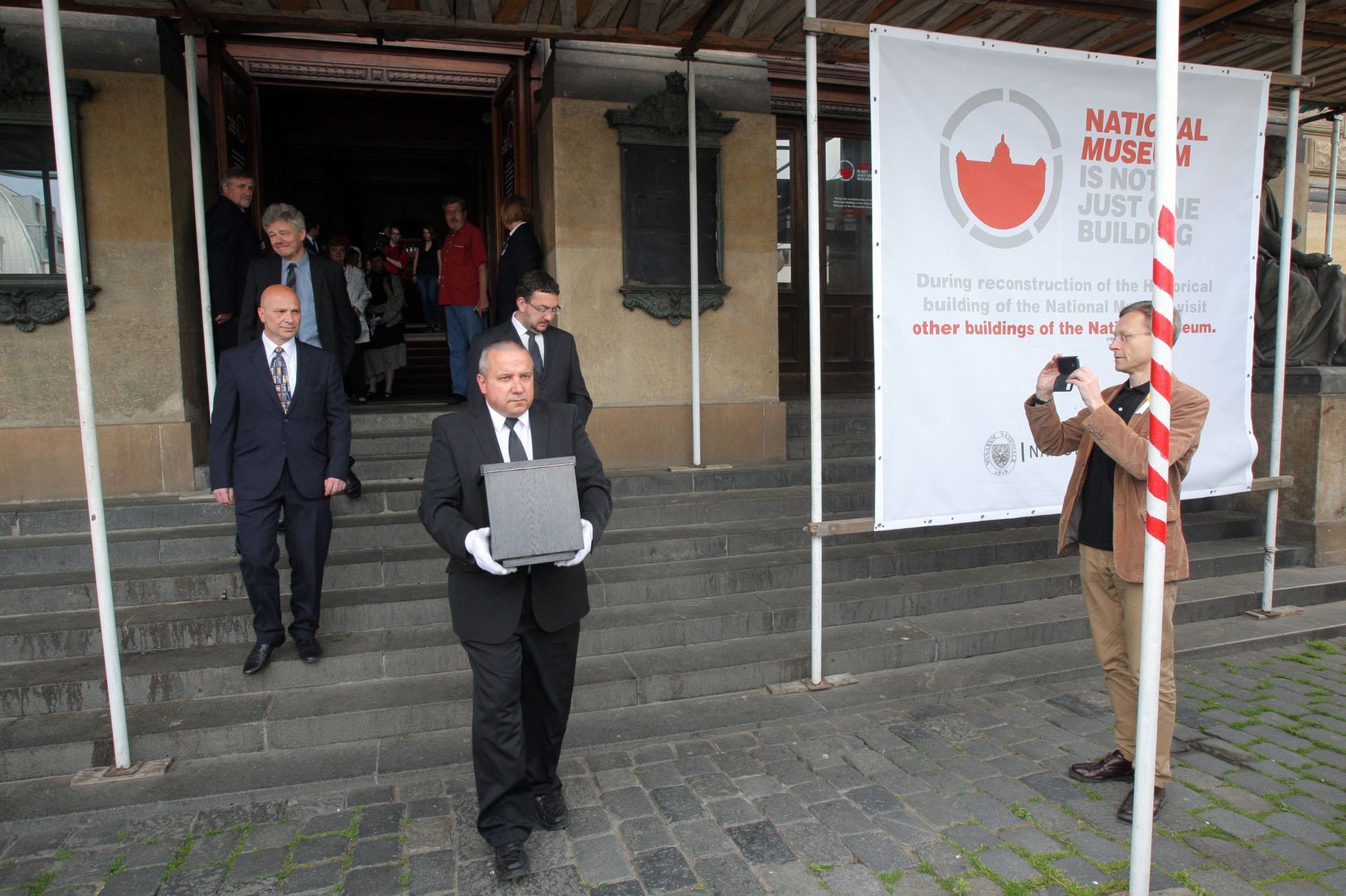 Převoz mozku Františka Palackého