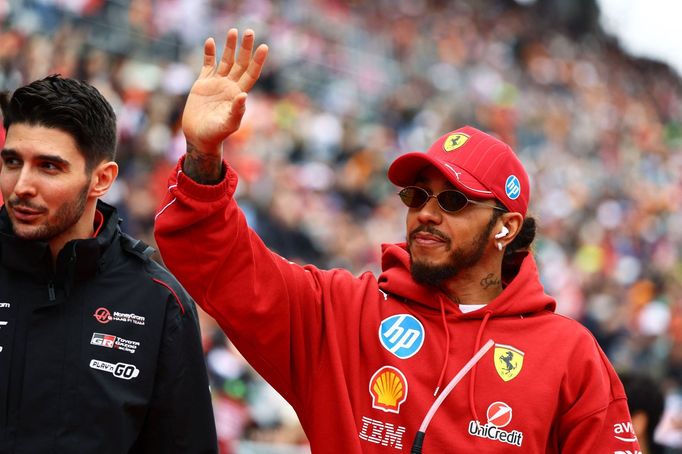 Lewis Hamilton, Ferrari během VC Japonska F1 2025