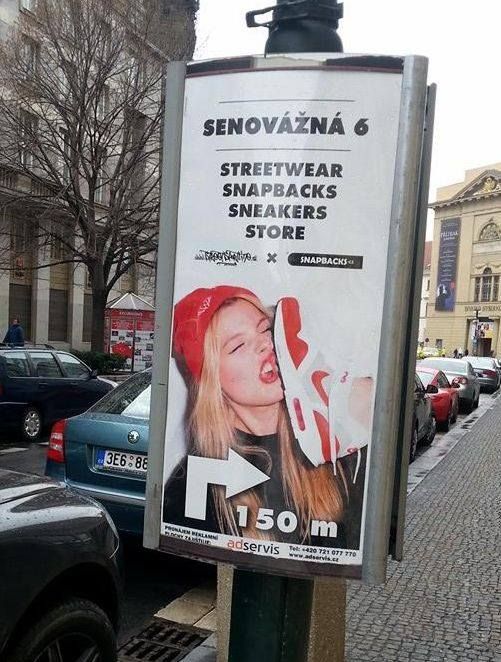 Snapbacks.cz reklama