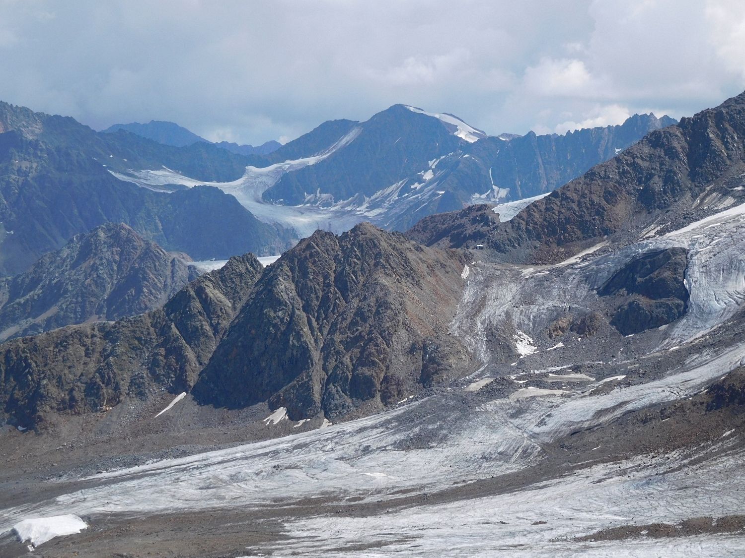 Rakousko - tání ledovců - Kaunertal