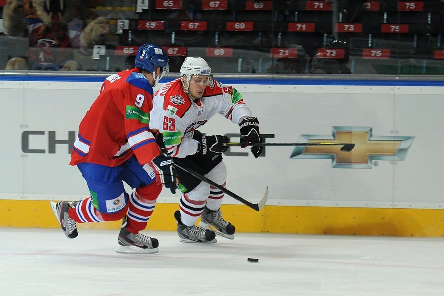 Lev Praha vs. Donbass Doněck, utkání hokejové KHL (Hunkes)