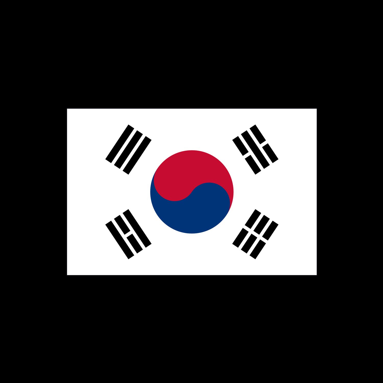 Vlajka Jižní Koreje - sport