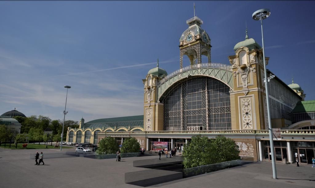 Soutěžní návrhy na rekonstrukci Průmyslového paláce v Praze