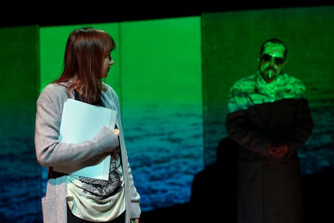 Snímek ze zkoušky Karpatského thrilleru.