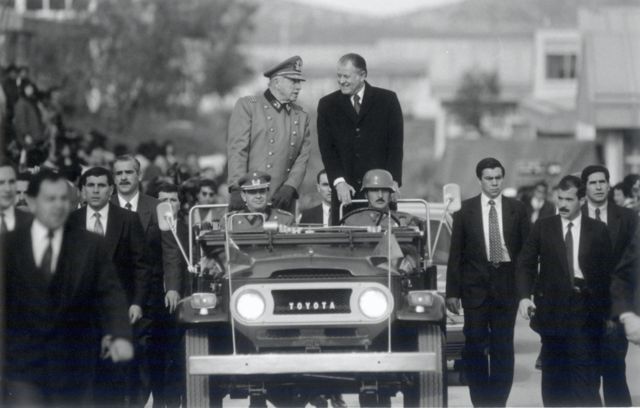 Chilský diktátor Augusto Pinochet