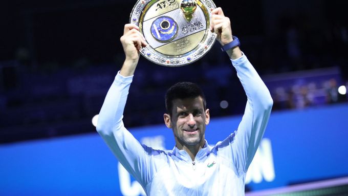 Novak Djokovič, výhra 90. titulu v kariéře v Astaně