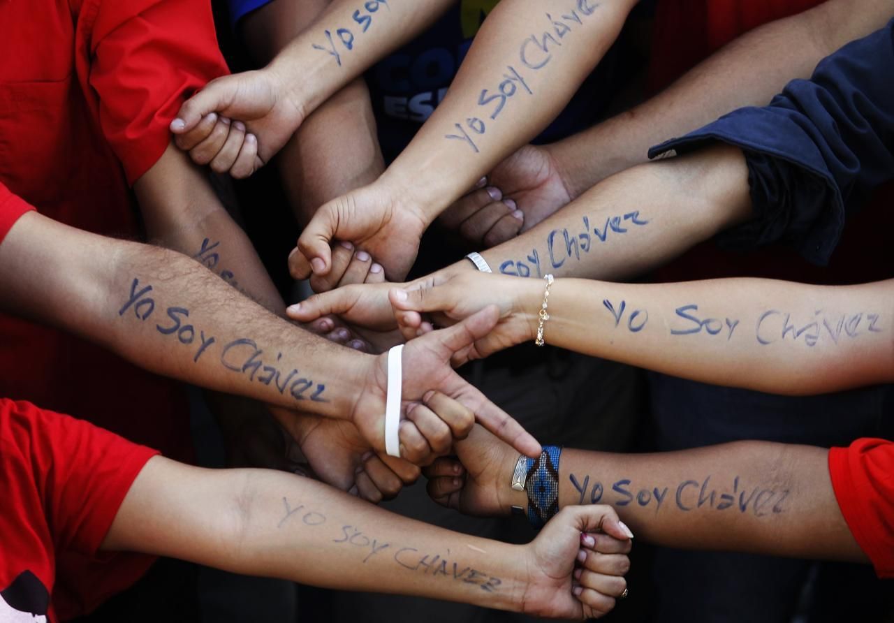 chávez - venezuela - demonstrace