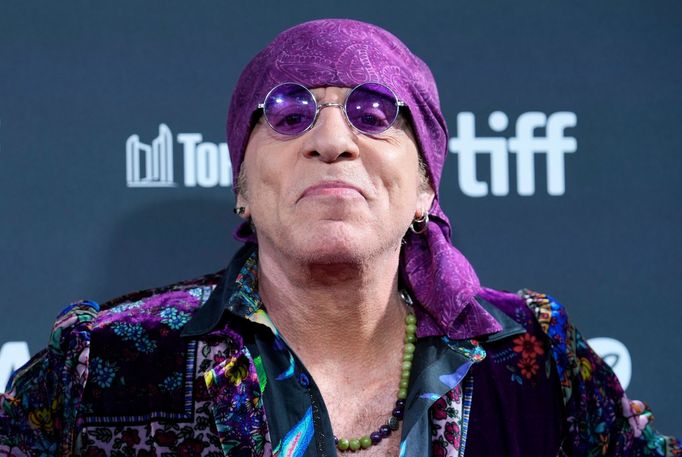 Steven Van Zandt, kytarista kapely E Street Band, na torontském festivalu.