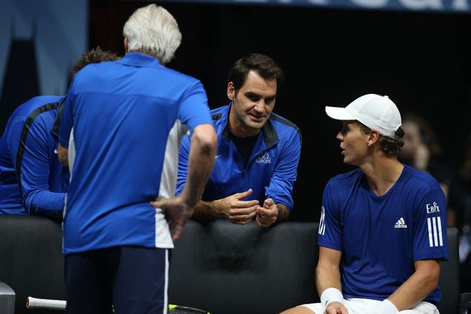 Laver Cup 2017: Roger Federer, Tomáš Berdych