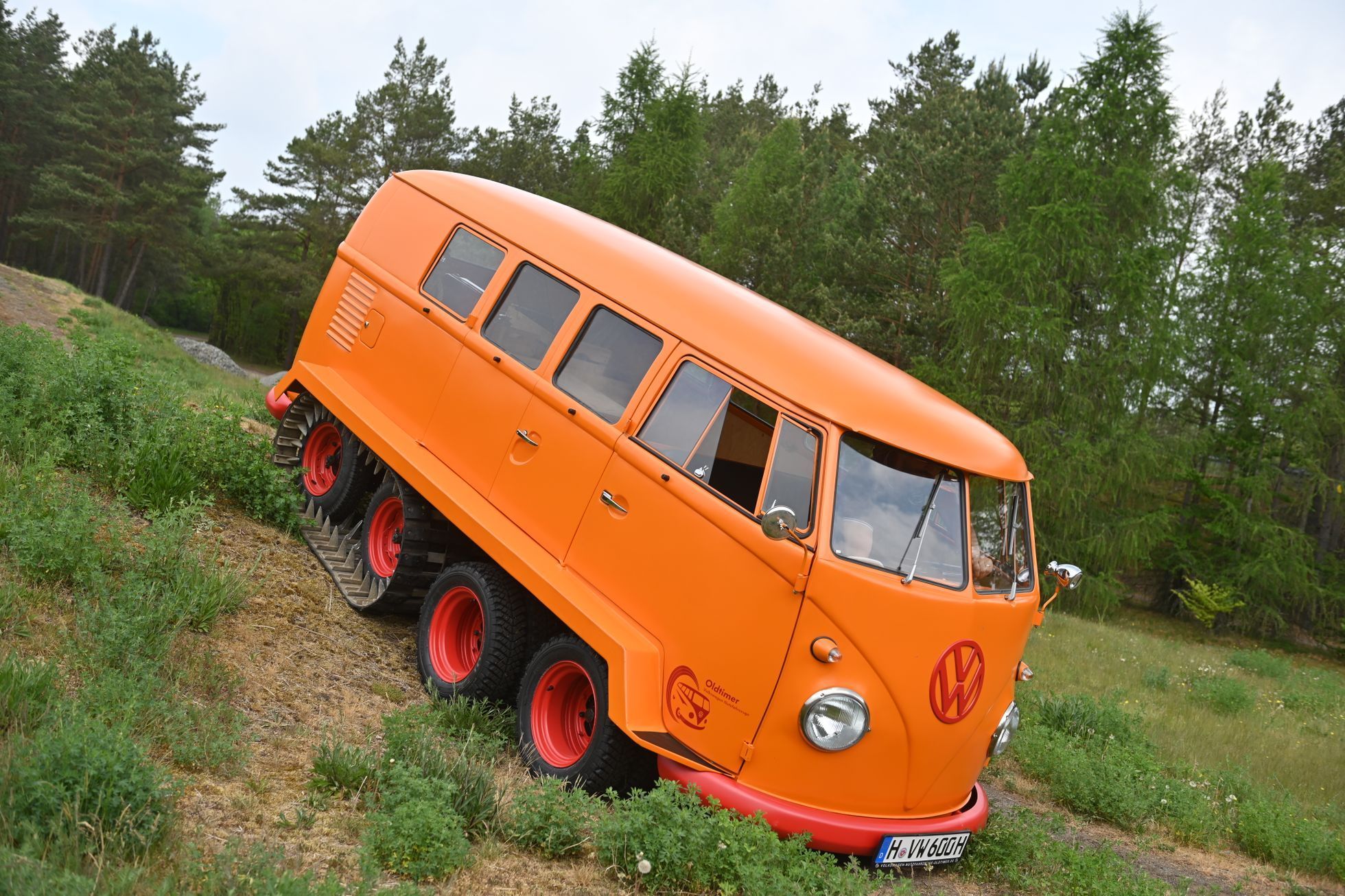 Volkswagen T1 polopásový renovace