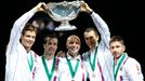 Davis Cup, finále Srbsko-ČR: Tomáš Berdych, Radek Štěpánek, Vladimír Šafařík, Lukáš Rosol a Jan Hájek