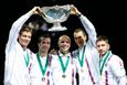 Davis Cup, finále Srbsko-ČR: Tomáš Berdych, Radek Štěpánek, Vladimír Šafařík, Lukáš Rosol a Jan Hájek