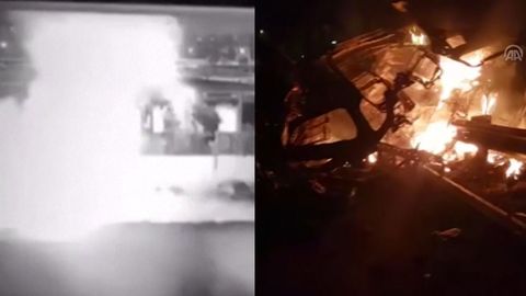 Televize ukázala video z útoku na Solejmáního. Tělo identifikovali podle prstenu