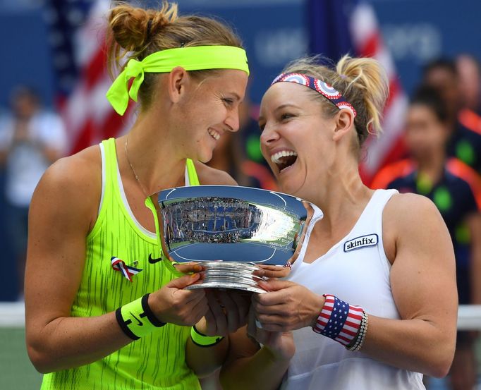 US Open 2016: Lucie Šafářová a Bethanie Matteková-Sandsová