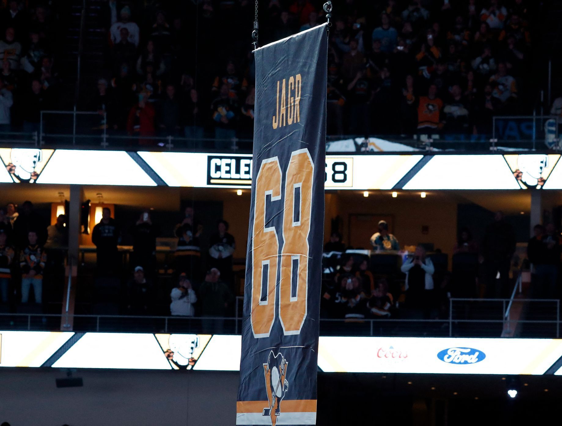 Jaromír Jágr v NHL vyřazoval dres