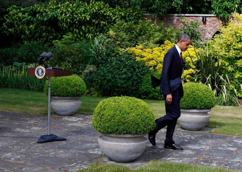Obama ve Velké Británii