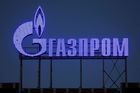Logo ruského plynárenského gigantu Gazprom
