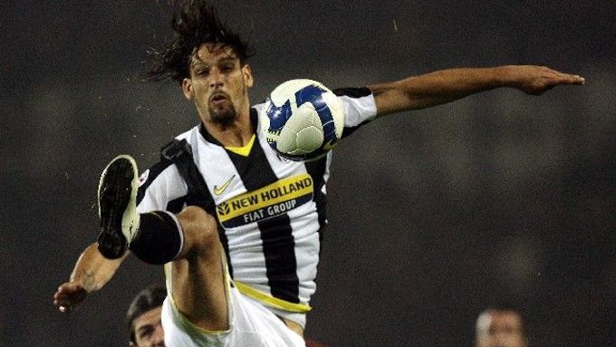 Brazilec Amauri v dresu Juventusu Turín.