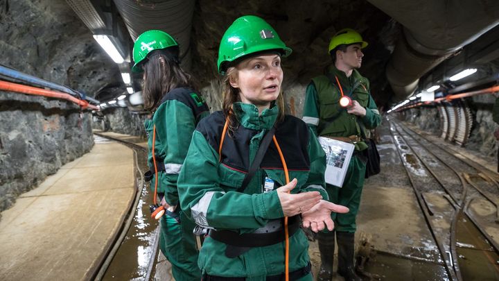 Bezpečně na milion let. Vědci v uranovém dole zkoumají, jak ukládat jaderný odpad; Zdroj foto: Jakub Plíhal